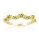Burmese Peridot Silver Ring