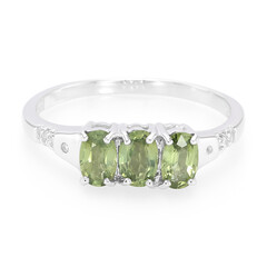 Mozambique Sapphire Silver Ring