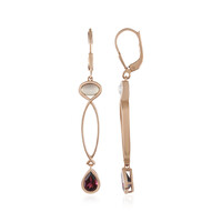 Rhodolite Silver Earrings (KM by Juwelo)