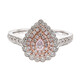 14K I1 Pink Diamond Gold Ring (CIRARI)