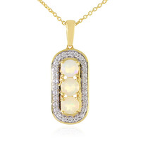 Welo Opal Silver Necklace