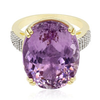 9K Patroke Kunzite Gold Ring