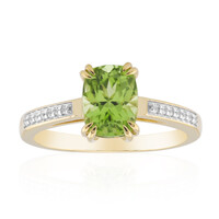 9K Wagogo Peridot Gold Ring