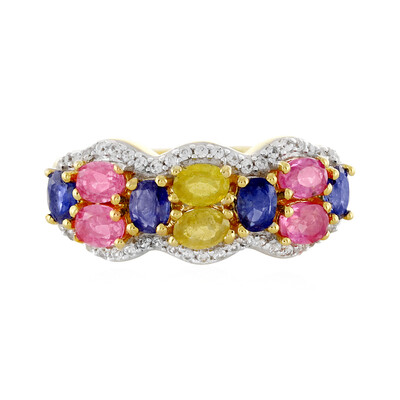 Madagascar Blue Sapphire Silver Ring