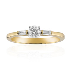 14K IF (D) Diamond Gold Ring