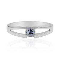 Unheated Tanzanite Silver Ring
