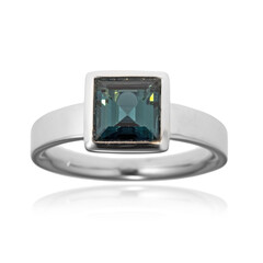 9K Indicolite Gold Ring (CUSTODANA)