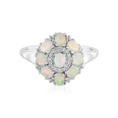 Welo Opal Silver Ring