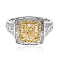 18K SI2 Yellow Diamond Gold Ring (CIRARI)