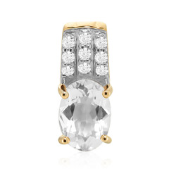9K Mexican Hyalite Opal Gold Pendant