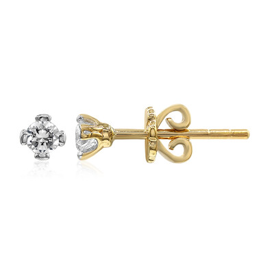 14K SI1 (G) Diamond Gold Earrings (Annette)