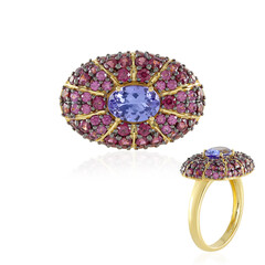 AAA Tanzanite Silver Ring