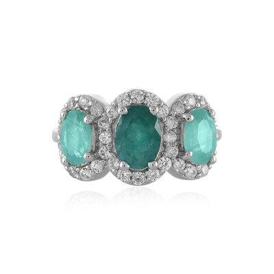 Grandidierite Silver Ring