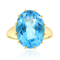 9K Marambaia Topaz Gold Ring