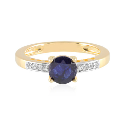 Madagascar Blue Sapphire Silver Ring