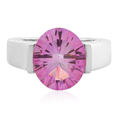 Anniversary Topaz Silver Ring