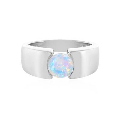 Welo Opal Silver Ring