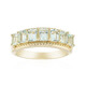 9K Nigerian Mint Green Beryl Gold Ring