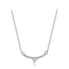 14K SI1 (H) Diamond Gold Necklace (CIRARI)