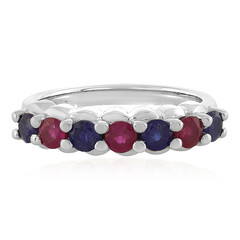 Madagascar Ruby Silver Ring