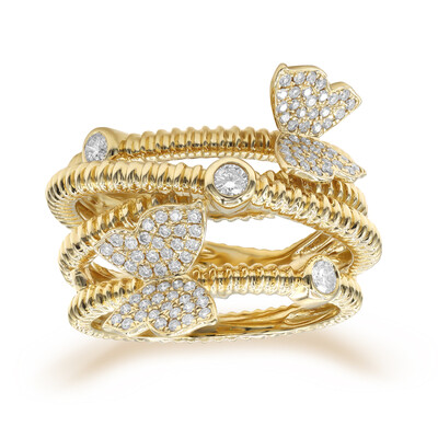 14K I1 (H) Diamond Gold Ring (CIRARI)