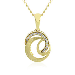 9K Flawless (F) Diamond Gold Necklace (LUCENT DIAMONDS)