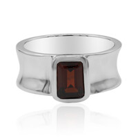 Mozambique Garnet Silver Ring