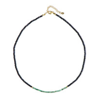 Brazilian Emerald Silver Necklace