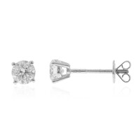 18K SI1 (H) Diamond Gold Earrings (CIRARI)