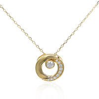 14K I1 (H) Diamond Gold Necklace (CIRARI)