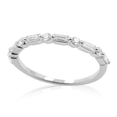 SI2 (G) Diamond Platinum Ring