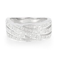 Zircon Silver Ring