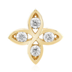 9K SI1 (G) Diamond Gold Pendant