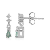 Alexandrite Silver Earrings