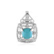 Turquoise Silver Pendant