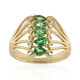 9K AAA Kenya Tsavorite Gold Ring