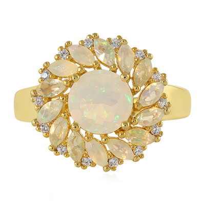 Welo Opal Silver Ring