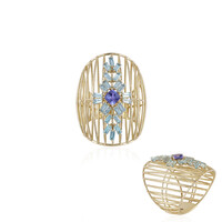 9K Tanzanite Gold Ring (Ornaments by de Melo)