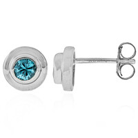 Ratanakiri Zircon Silver Earrings
