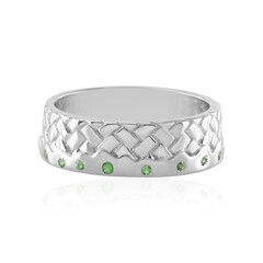 Tanzanian Tsavorite Silver Ring (de Melo)