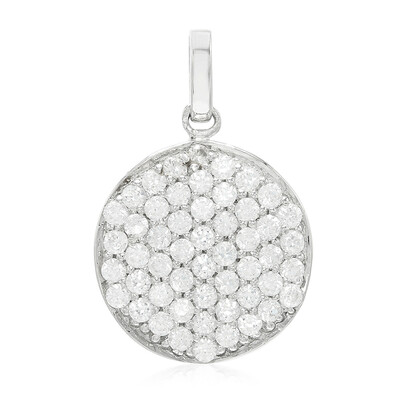 Zircon Silver Pendant