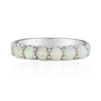 Welo Opal Silver Ring
