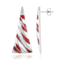 Zircon Silver Earrings (SAELOCANA)