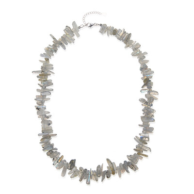 Labradorite Silver Necklace