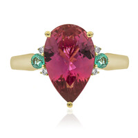 14K Congo Neon Tourmaline Gold Ring (AMAYANI)