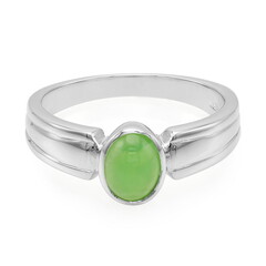 Imperial Chrysoprase Silver Ring