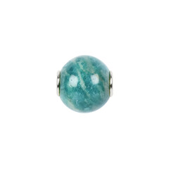 Amazonite Silver Pendant
