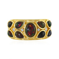 Mezezo Opal Silver Ring