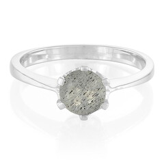 Romanian Spectrolite Silver Ring