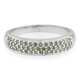 Fancy Diamond Silver Ring